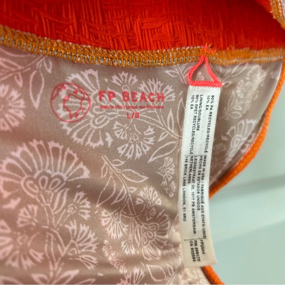 New Free People Dylan Bikini Bottoms Flame - Picture 6 of 6